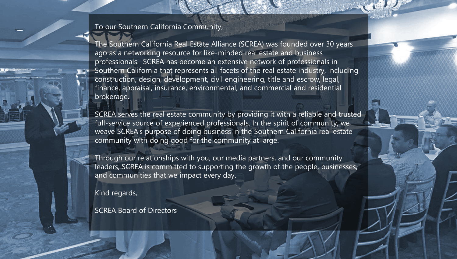 SCREA - Southern California Real Estate Alliance